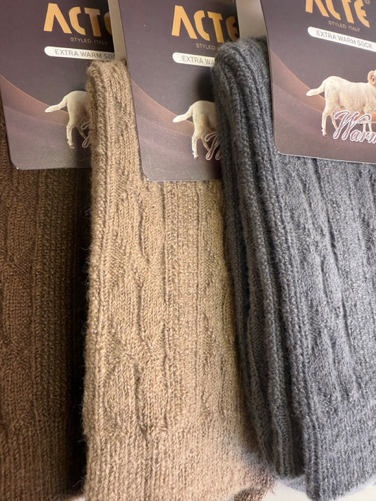 Tople zimske vunene čarape