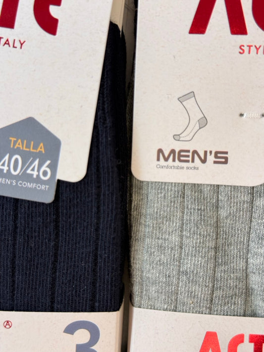 Bombažne rebraste nogavice