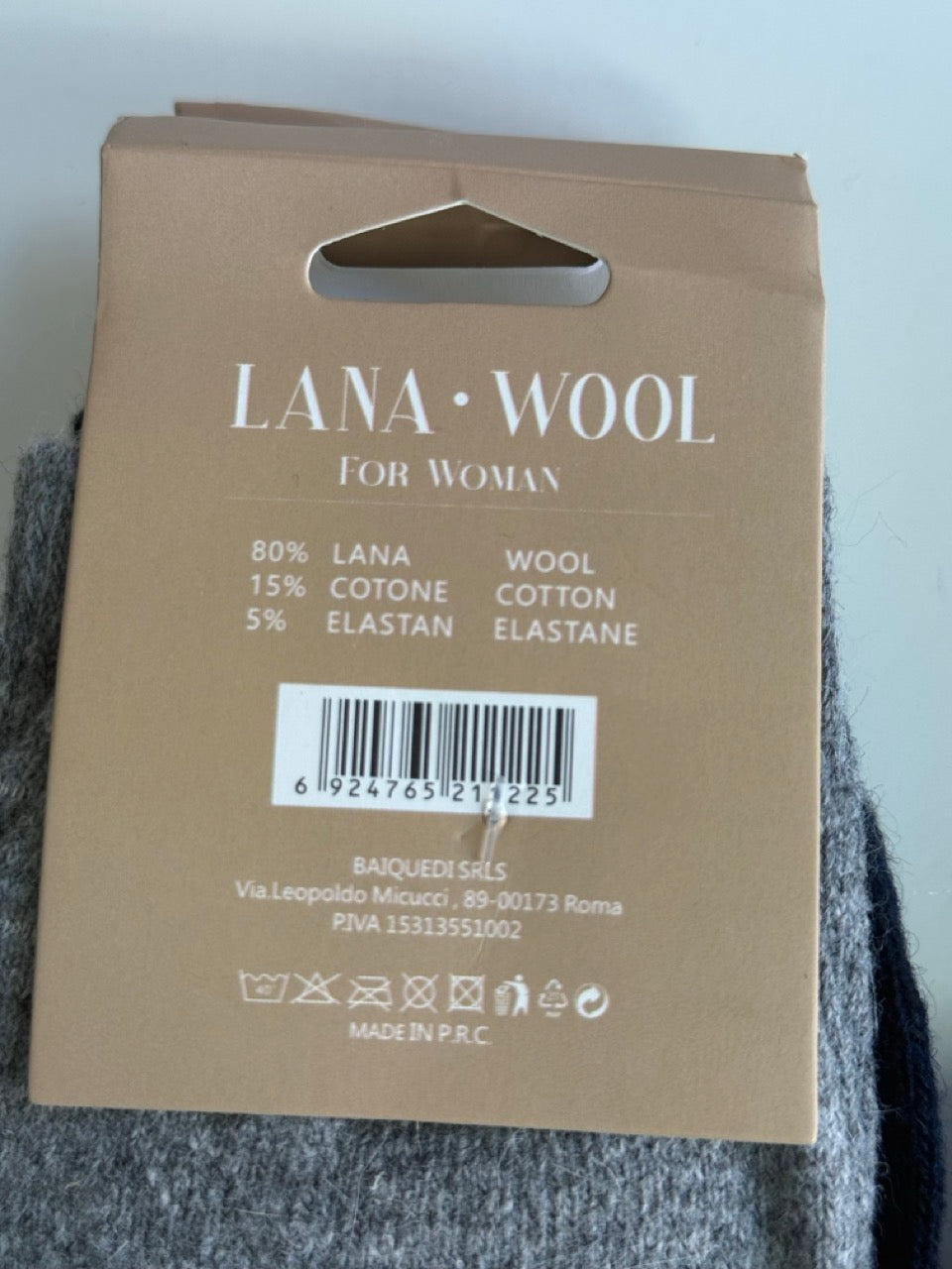 Tople ženske volnene nogavice