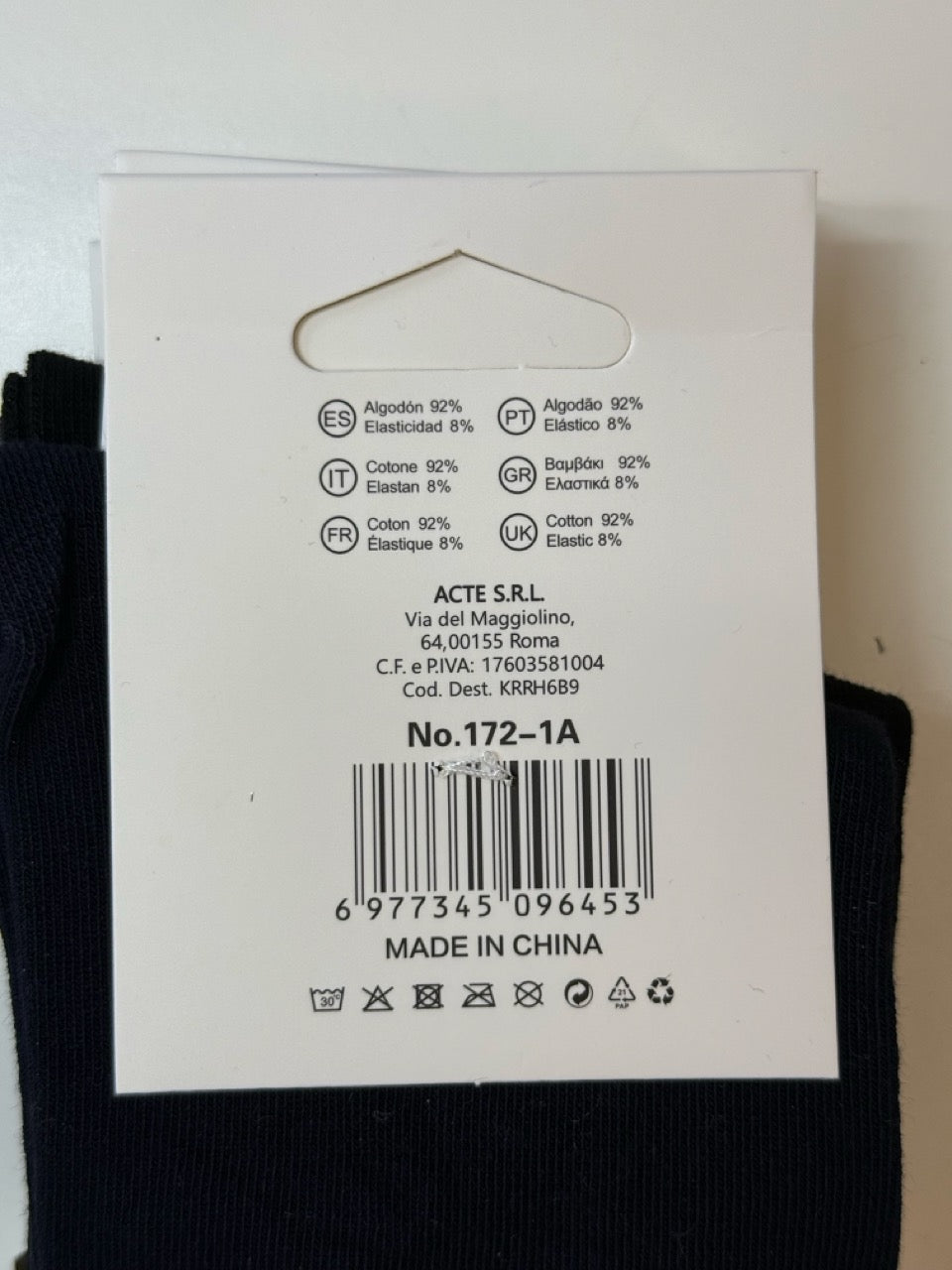 Bombažne nogavice brez elastike