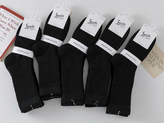 Klasične bombažne visoke nogavice