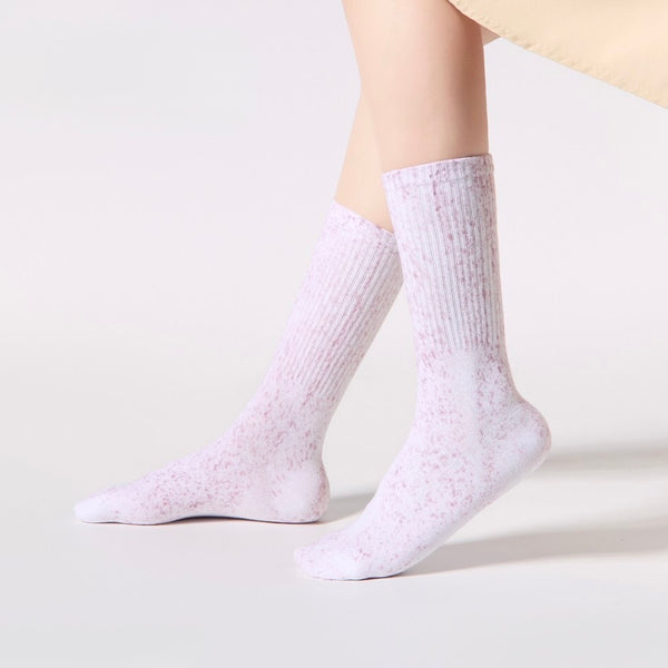 Bombažne parfumirane nogavice z vzorcem