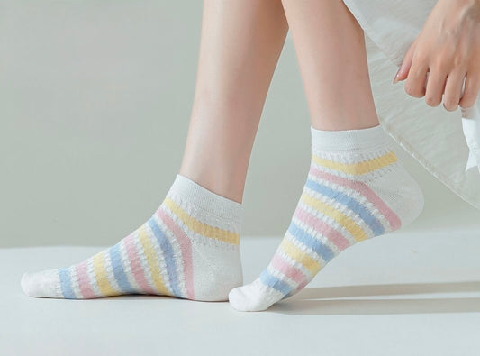 Bambusove parfumirane ženske nogavice mix