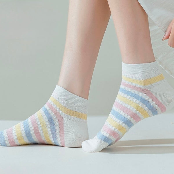 Bambusove parfumirane ženske nogavice mix