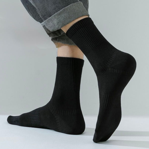 Športne bombažne visoke nogavice unisex