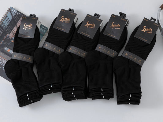 Športne bombažne visoke nogavice unisex