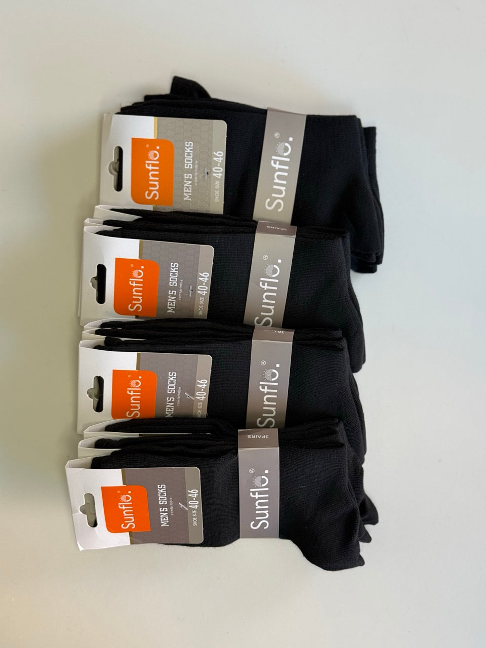 Moške črne nogavice