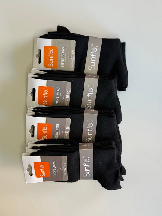 Moške črne nogavice