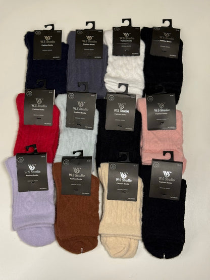 Puhaste zimske nogavice