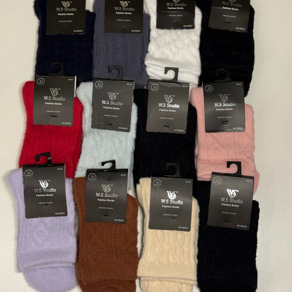 Puhaste zimske nogavice