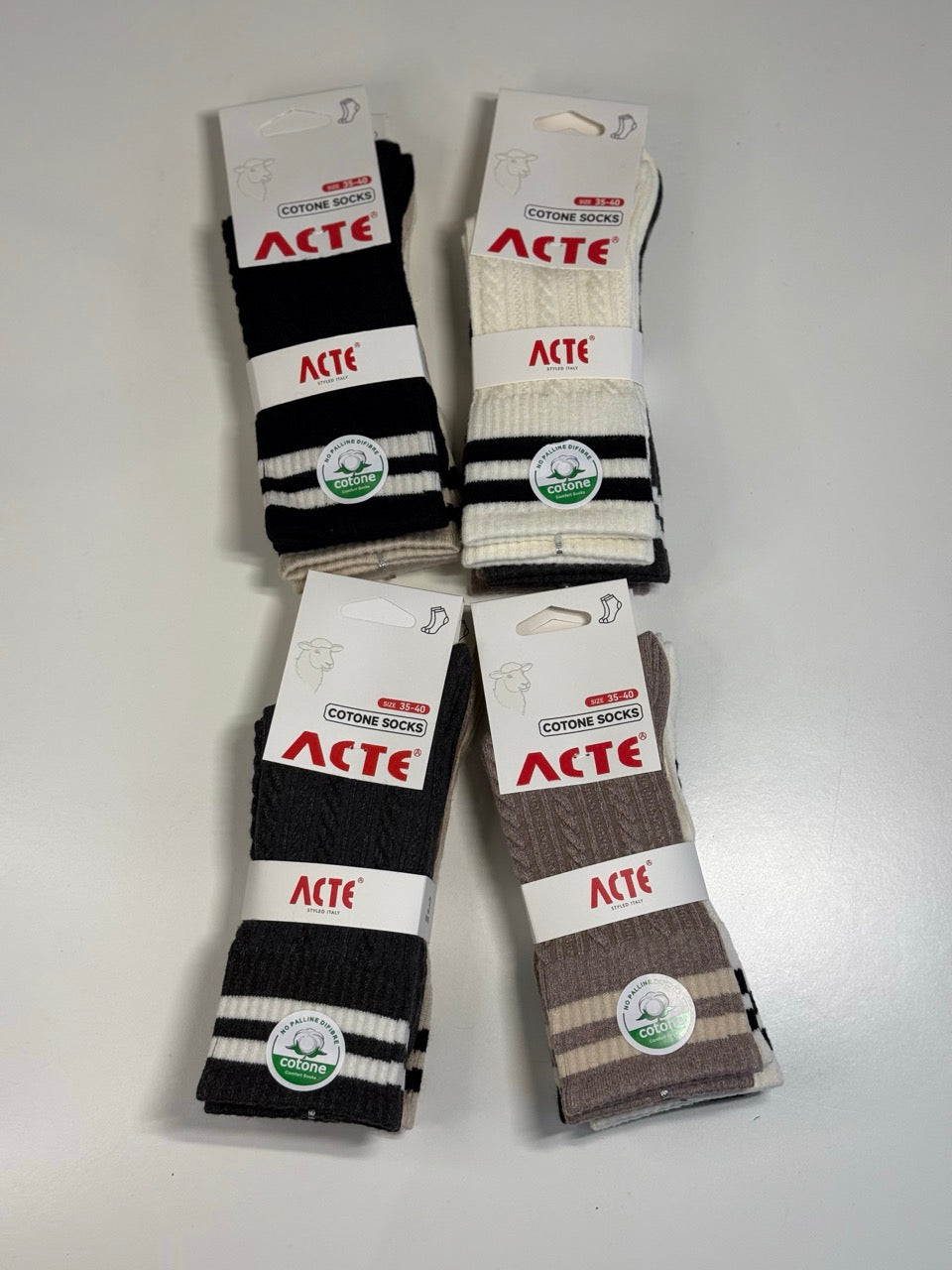 Ženske bombažne nogavice