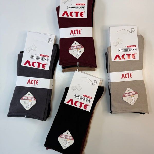 Bombažne nogavice brez elastike