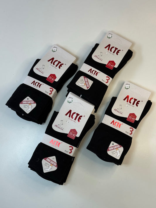 Bombažne nogavice brez elastike