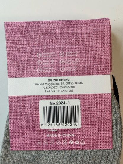 Bombažne nogavice z rebrasto strukturo