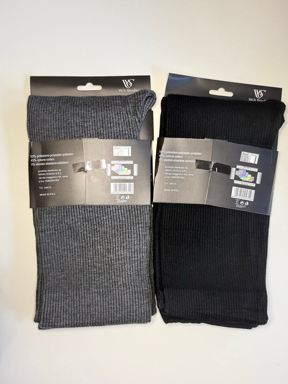 Pajkice v rebrastem vzorcu