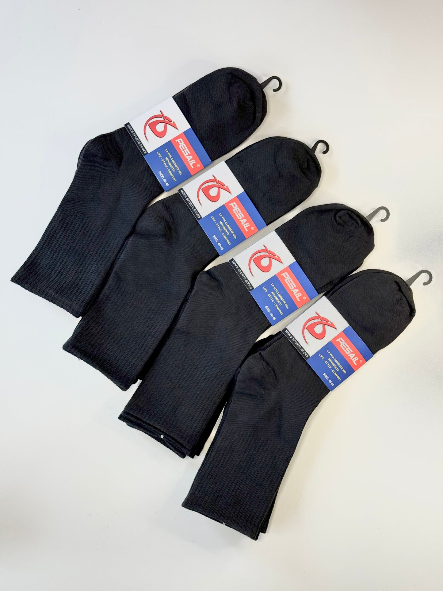 Črne visoke nogavice