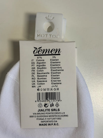 Bele bombažne nogavice